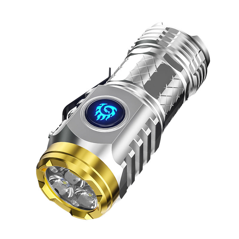🔥🔥48%OFF NOW！Three-eyed Monster Mini Flash Super Power Flashlight🔥