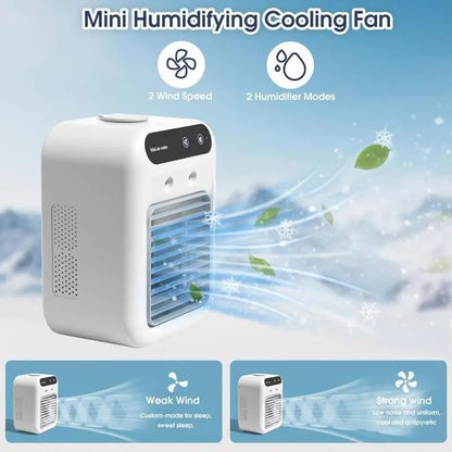 Happyep® Cordless Personal Air Cooler - Instant Cooling Mist for Office & Home
