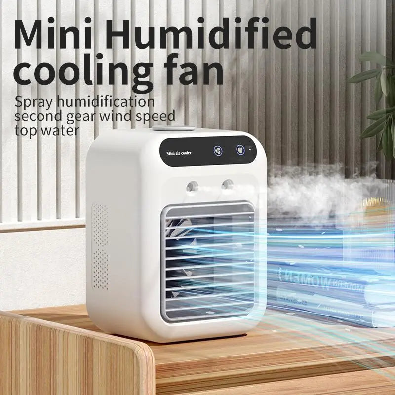 ⭐Cordless Personal Air Cooler - Instant Cooling Mist for Office & Home