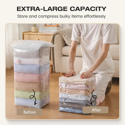 Happyep®📦 Large-Capacity Vacuum Bags – No Pump Needed! 💨✨