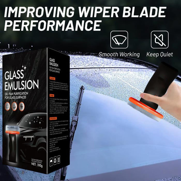💥 BUY 3 SAVE $20 Today Only🔥CLEAR VISION 50% OFF!🔥 Automotive Handheld Oil Film Cream 🚗✨