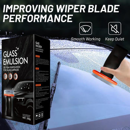 💥 BUY 3 SAVE $20 Today Only🔥CLEAR VISION 50% OFF!🔥 Automotive Handheld Oil Film Cream 🚗✨