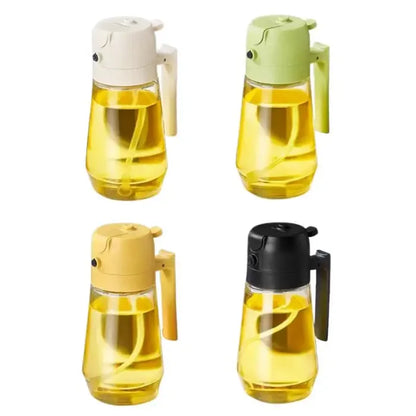 All-in-One Spray & Pour Dispenser — Store Oil, Vinegar & Soy Sauce Effortlessly! 🥗✨