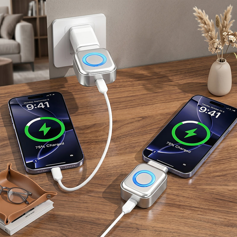 🥳2026 HOT SALE🥳💞50K+ SOLD!⚡Auto Power-Off Fast Charging Adapter🔥