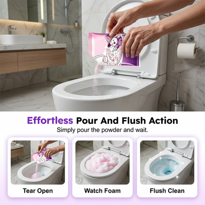 🔥Only £2.99 Each🔥Automatic Foaming Toilet Bowl Cleaner Powder