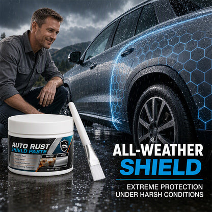 Free Shipping Today Only🔥Heavy-Duty Auto Rust Shield Barrier Paste & Applicator Brush 🛡️🚗 (JG)