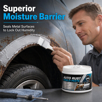 Free Shipping Today Only🔥Heavy-Duty Auto Rust Shield Barrier Paste & Applicator Brush 🛡️🚗 (JG)